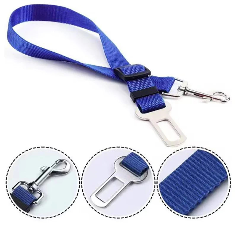 Dog Car Seat Belt Harness Safety Protector For Travel