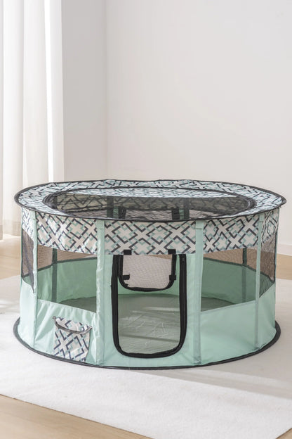 Foldable Mesh Ventilated Circular Cat Nest Outdoor/Indoor for both Dogs and Cats Extra-large and Comfortable Cat Birthing House