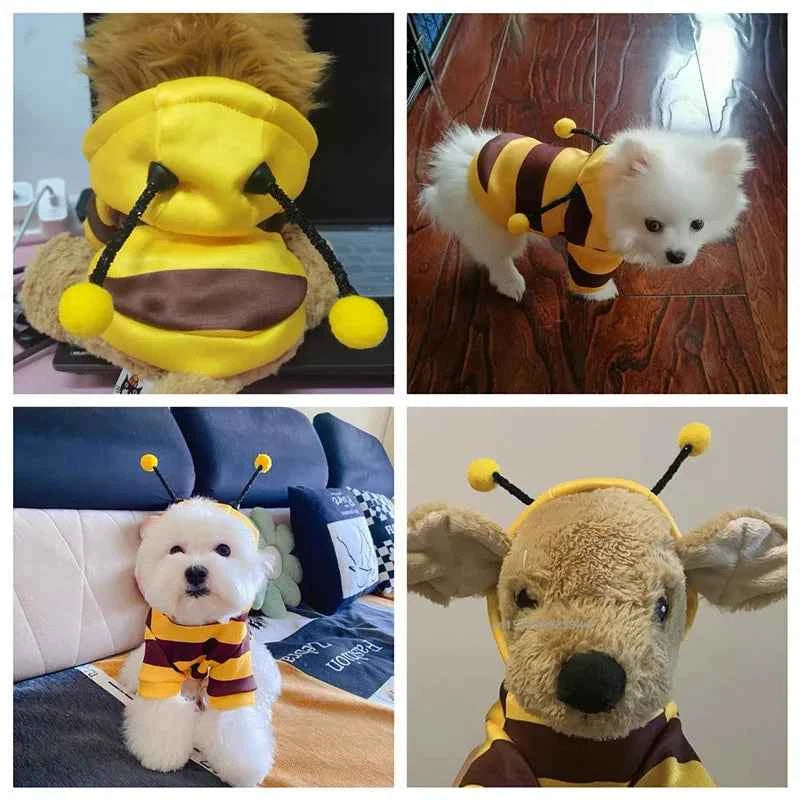 Winter Warm Dog Hoodie Pet Apparel Outfit For Cats Dogs
