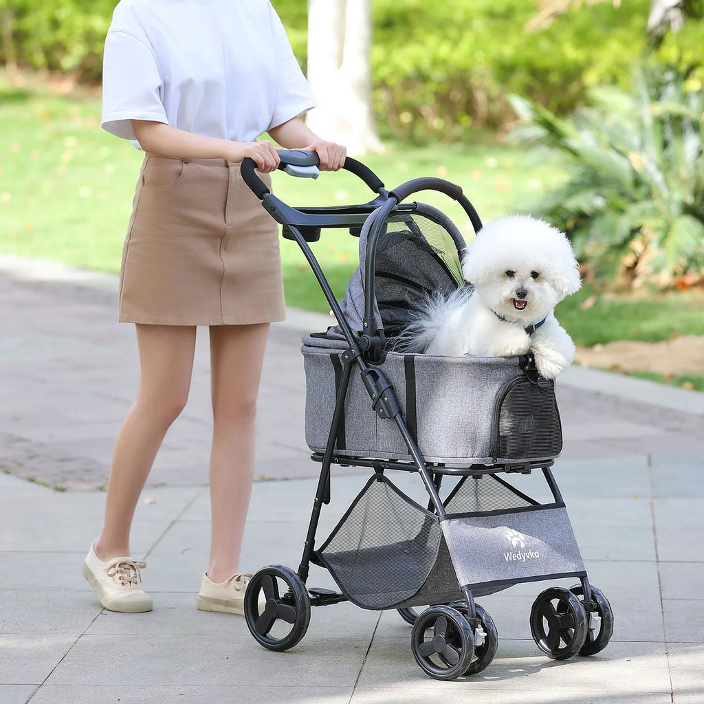 3 In 1 Pet Stroller Carrier AllTerrainPro For Dogs