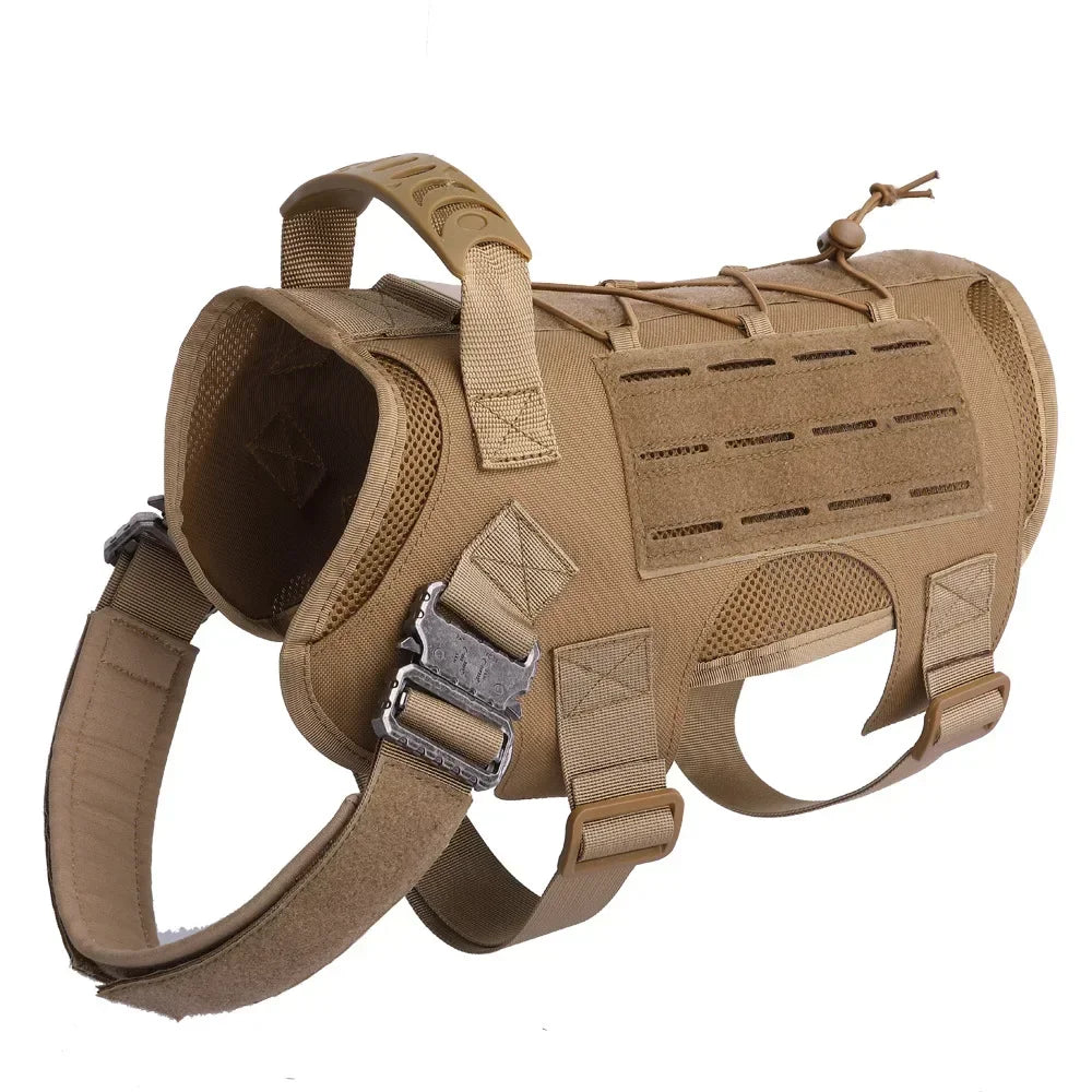 Pet Harmony Supplies Military K9 Dog Harness Training Vest