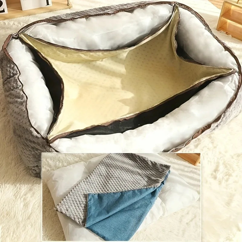 Pet Harmony Supplies Dog Bed Sofa With Double Filling