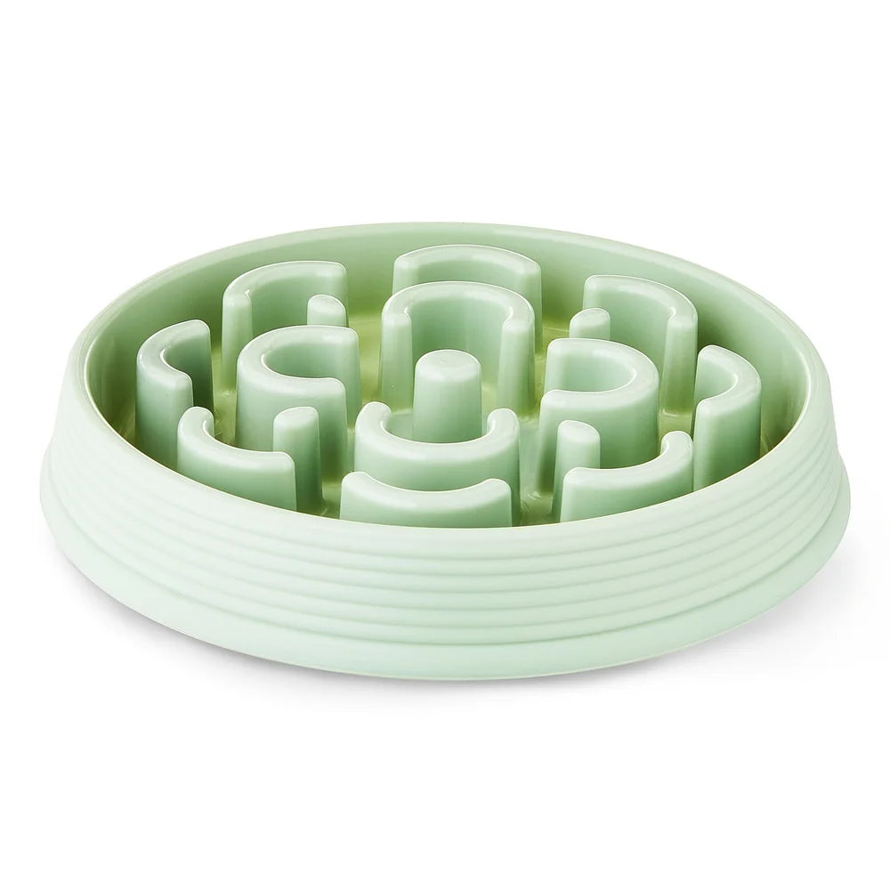 Slow Feeder Dog Bowl Maze Non Slip Bloat Reduction Durable