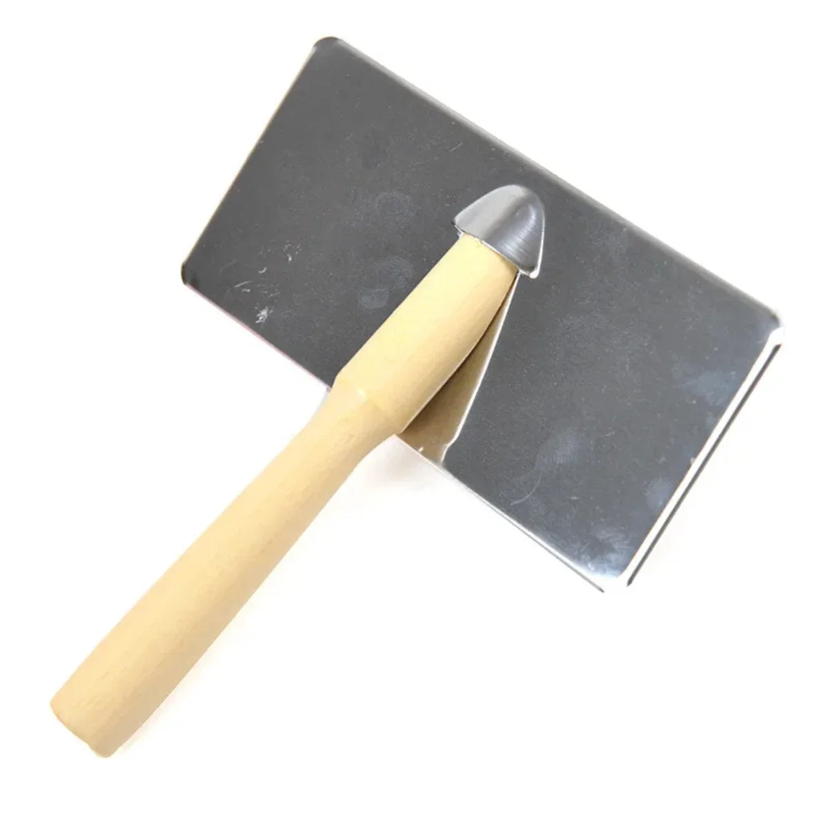 Hign-concerned Steel Needle Wooden Handle Comb For Dogs And Cats Grooming
