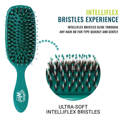 Pet Hair Brush for Dogs & Cats, De-Shedding & Dematting Tool, Pain-Free Grooming, Smooth & Shiny Fur
