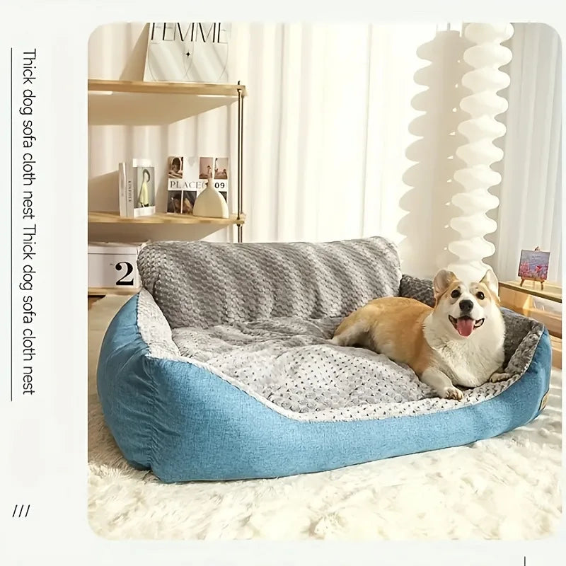 Pet Harmony Supplies Dog Bed Sofa With Double Filling