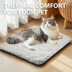 Self Heating Pet Pad With Thermal Core For Cats Dogs