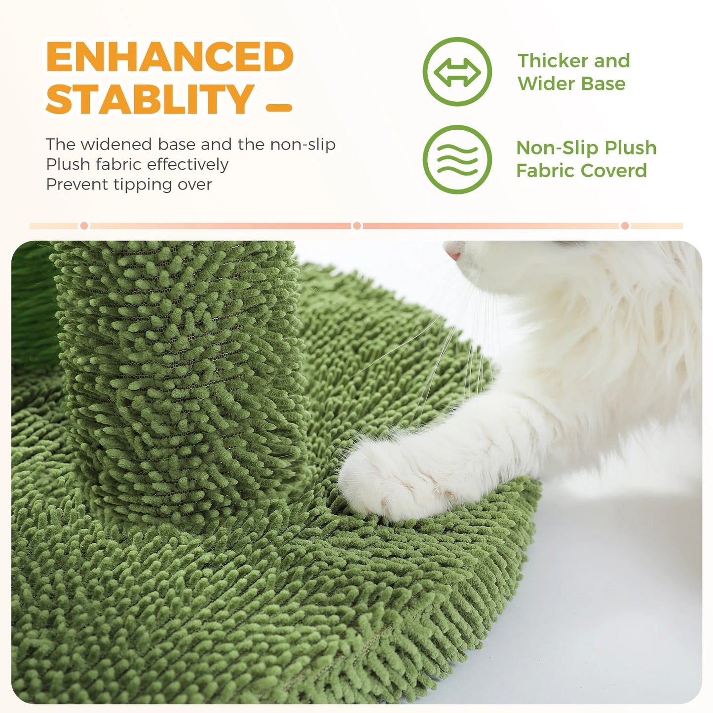 PAWZ Road Cactus Cat Scratching Post With Sisal Poles