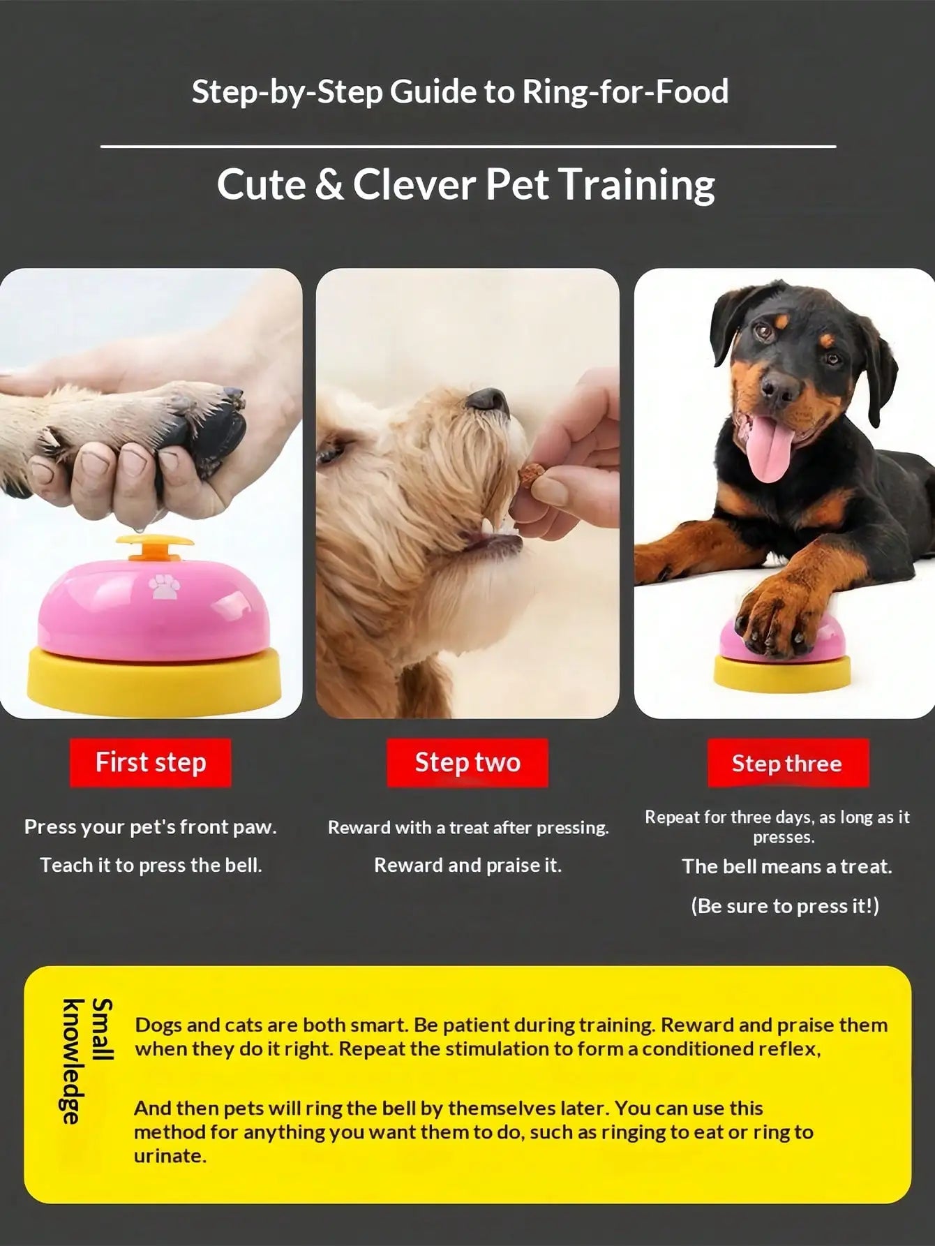 Pet Training Bells For Dogs Potty And Outdoor Communication Toy