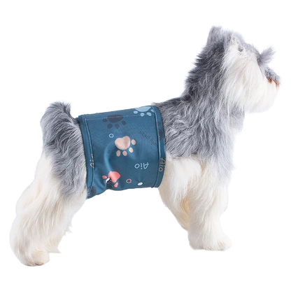 Adjustable Cartoon Animals Pet Dog Diapers Washable Males Absorbent for Dog Reusable Pet Panties Shorts Physiological Pants