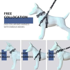 Dog Coat and Harness Set, Premium Breathable Harness for Girl Boy Dog, No Pull Easy Walking Pet Harness, Back