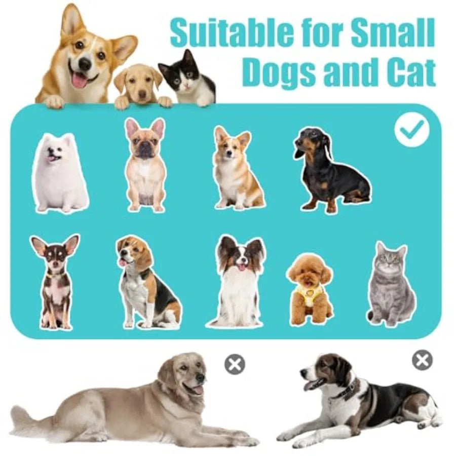 MDNG Dog Window Perch With Stairs For Small Dogs Cats