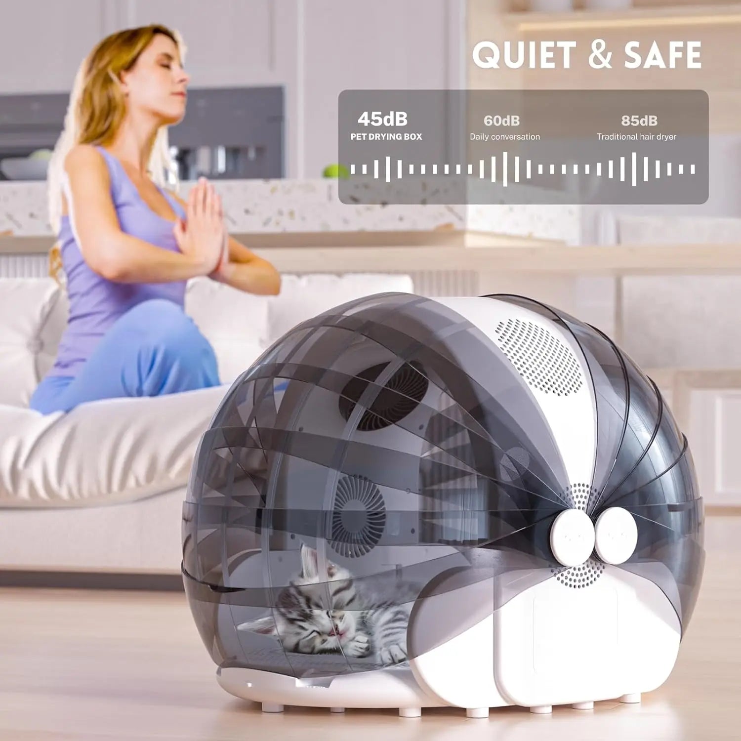 Pet Grooming Automatic Dryer Box 600W 1000W 2800W Pro