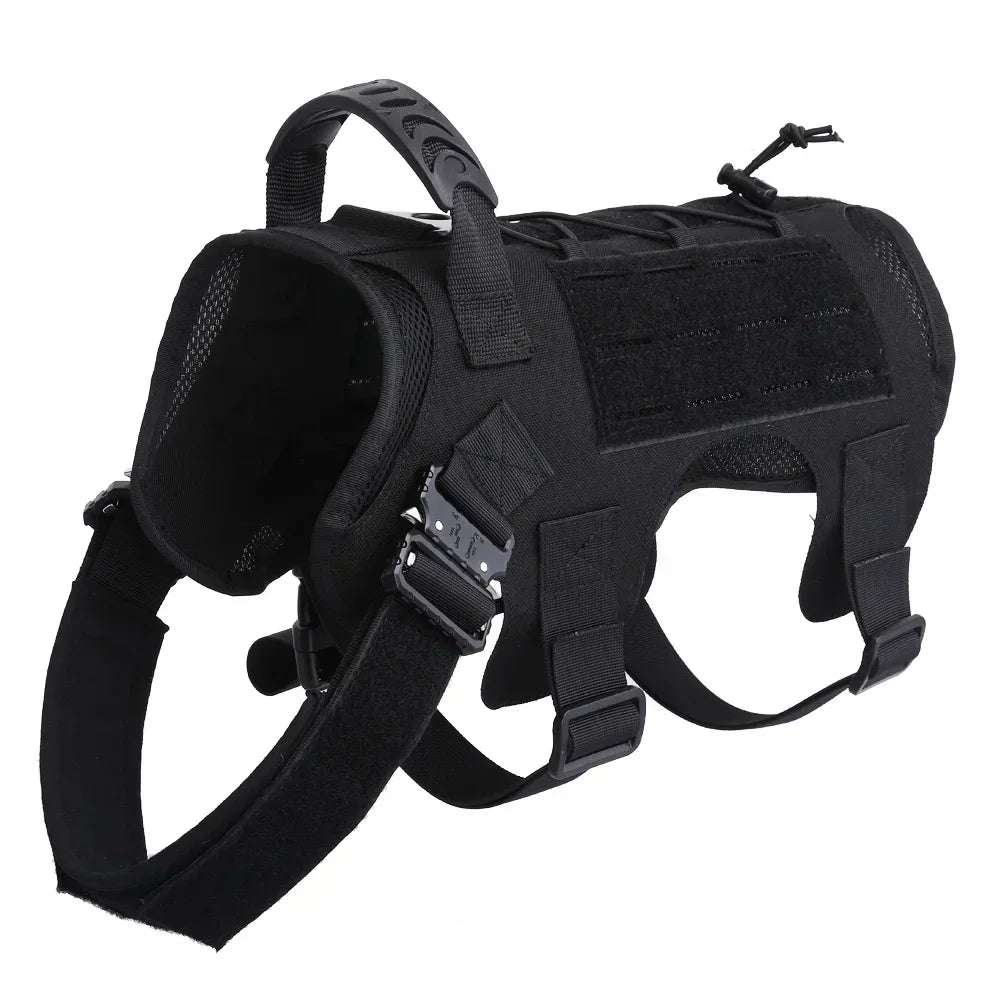 Pet Harmony Supplies Military K9 Dog Harness Training Vest