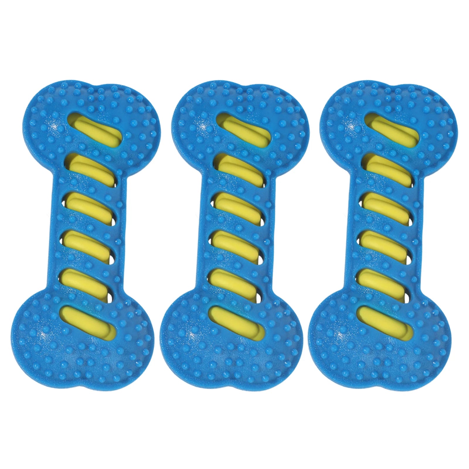 Alloet 3Pcs Teeth Cleaning Molar Stick Interactive Dog Chew Toy
