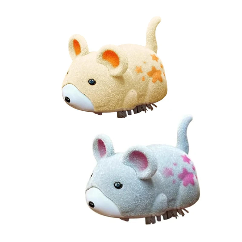 Macroupta Interactive Cat Toy Mouse Self Moving Obstacles Pet Supplies