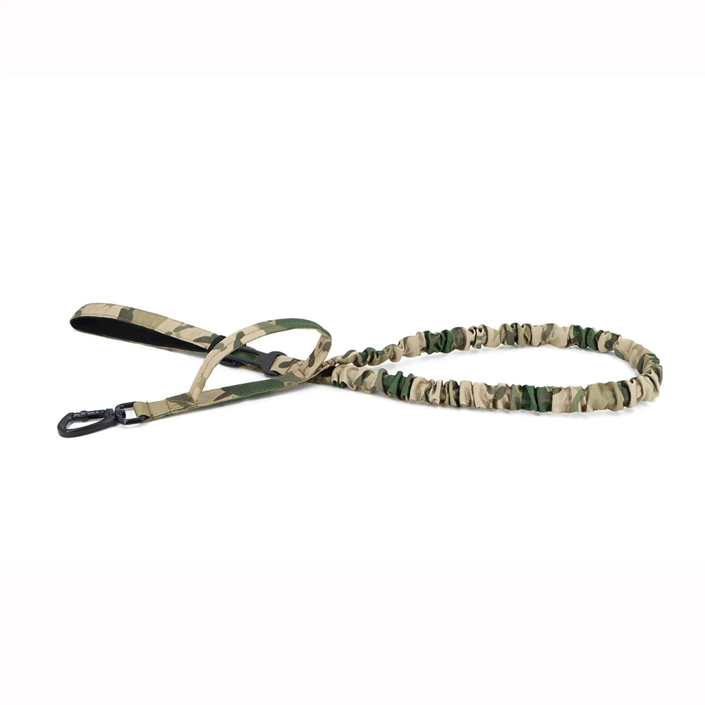 PETRAVELCN Military Dog Leash Adjustable With Quick Release Handles