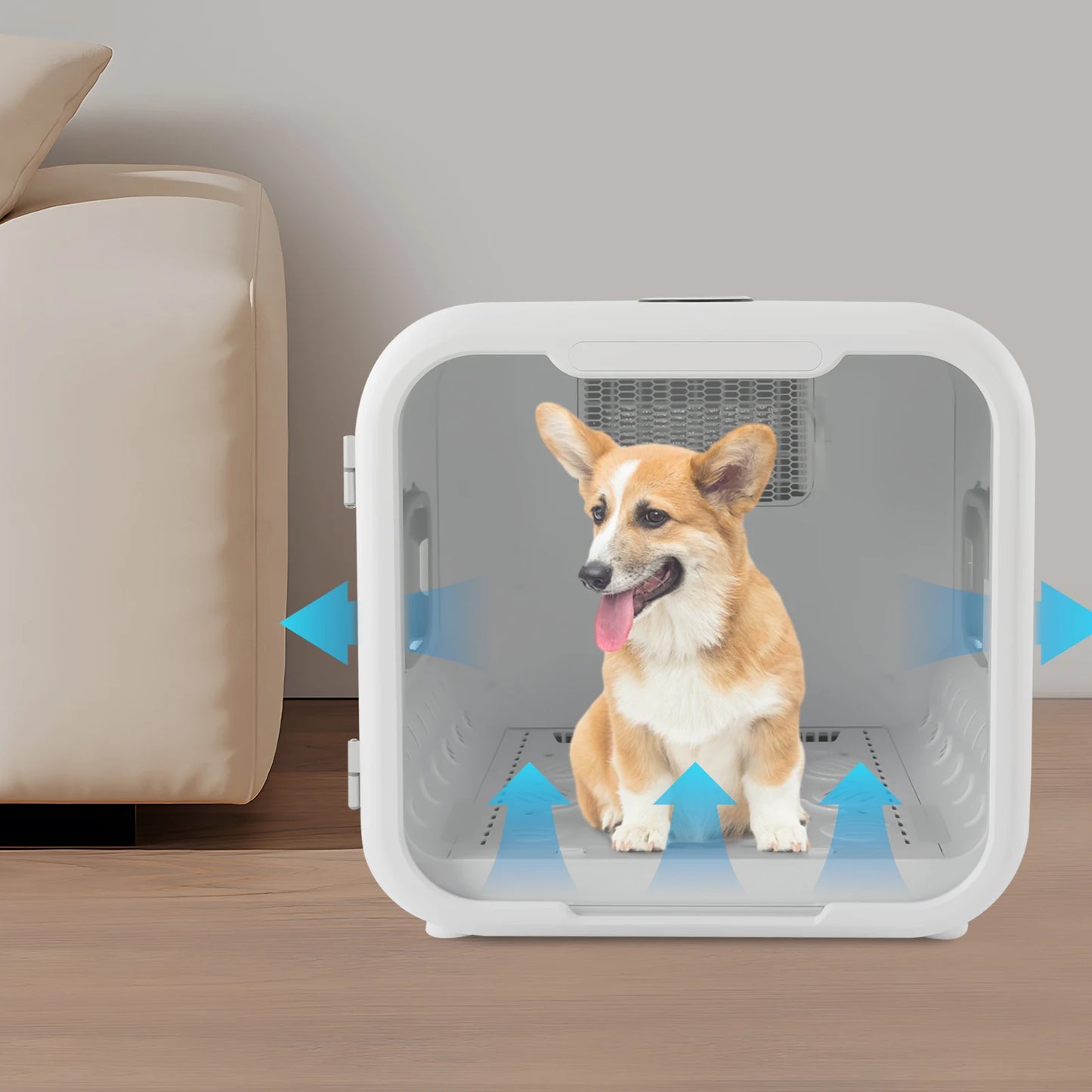 800W Pet Dryer Box For Grooming Hair Drying And Sanitation