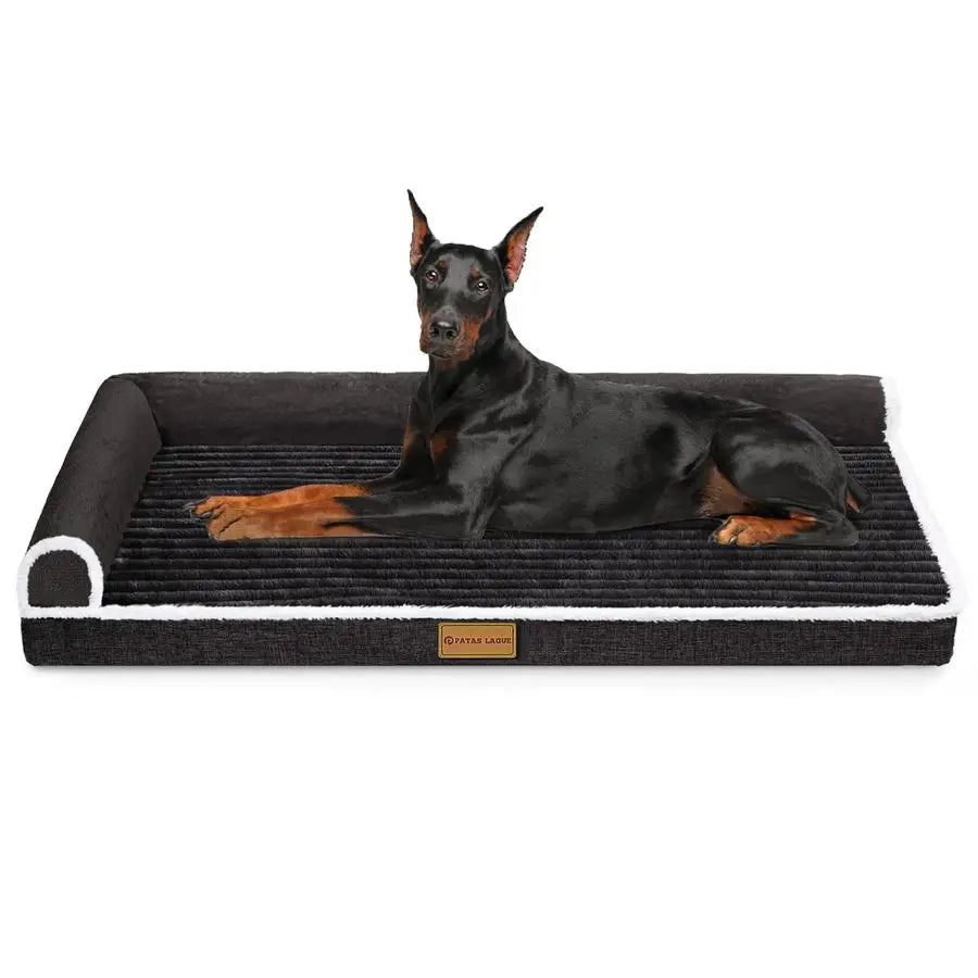 Orthopedic Dog Bed Waterproof NonSlip Bolster Comfort Crate Sleep