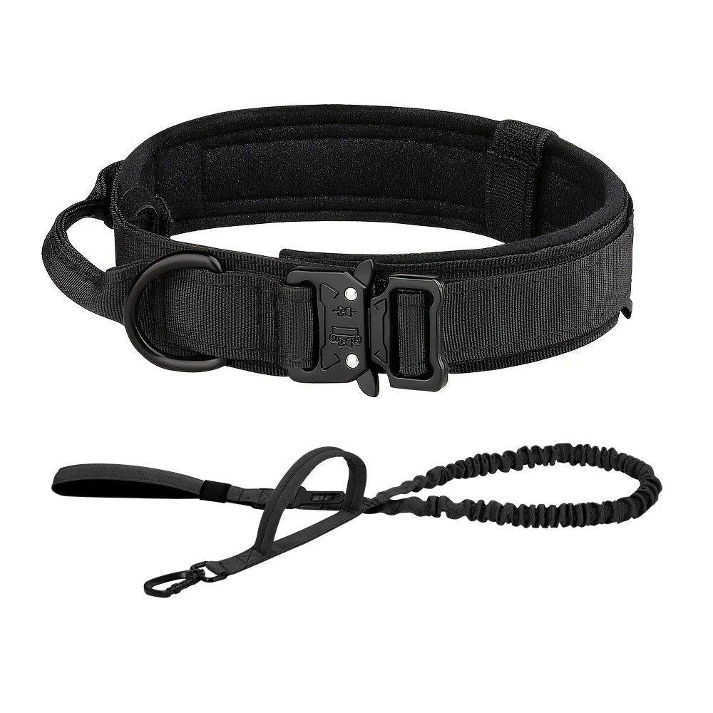PETRAVELCN Dog Training Collar Tactical Collar And Leash Set