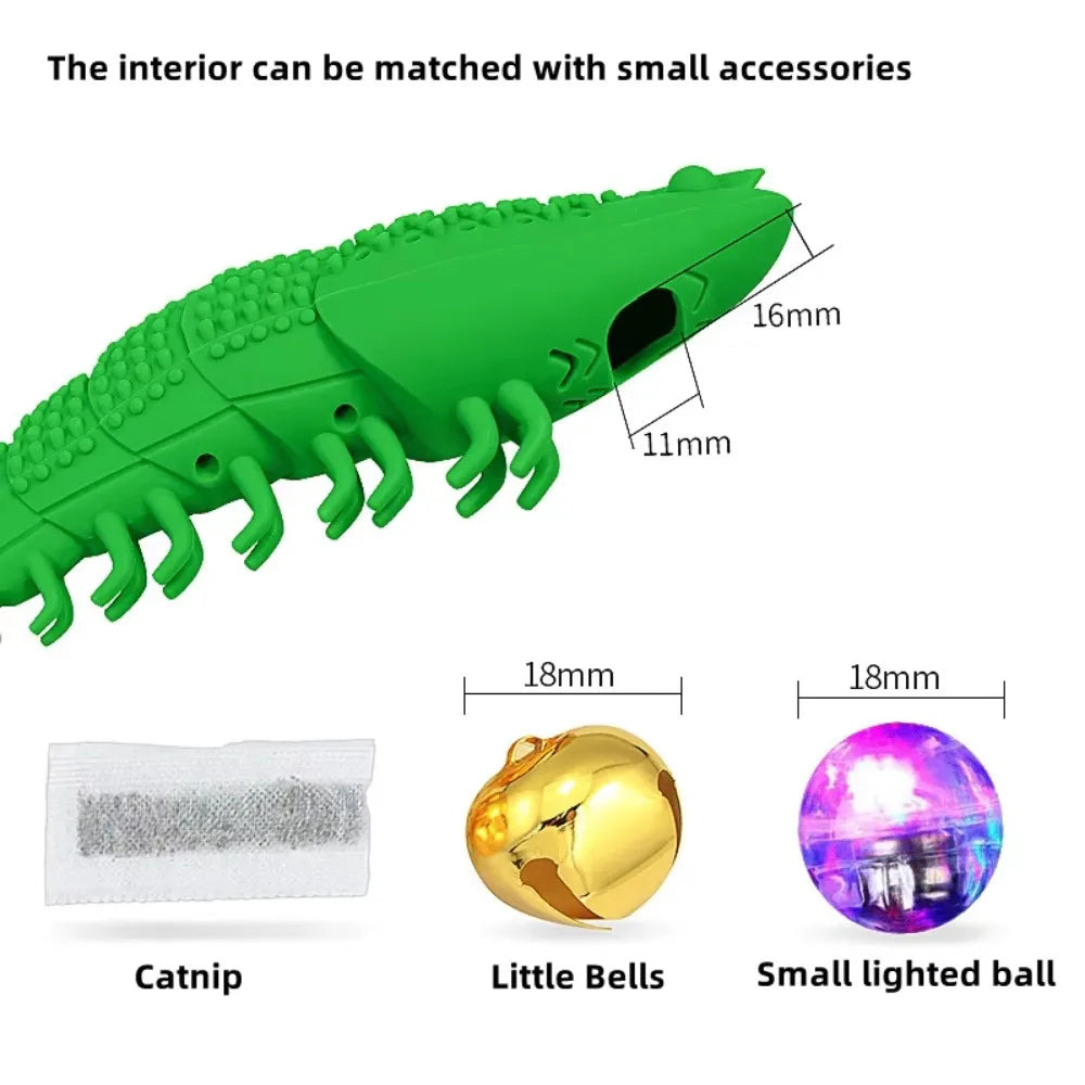 Catnip Toy Shrimp For Cats Interactive Chew Toy Pet Safe