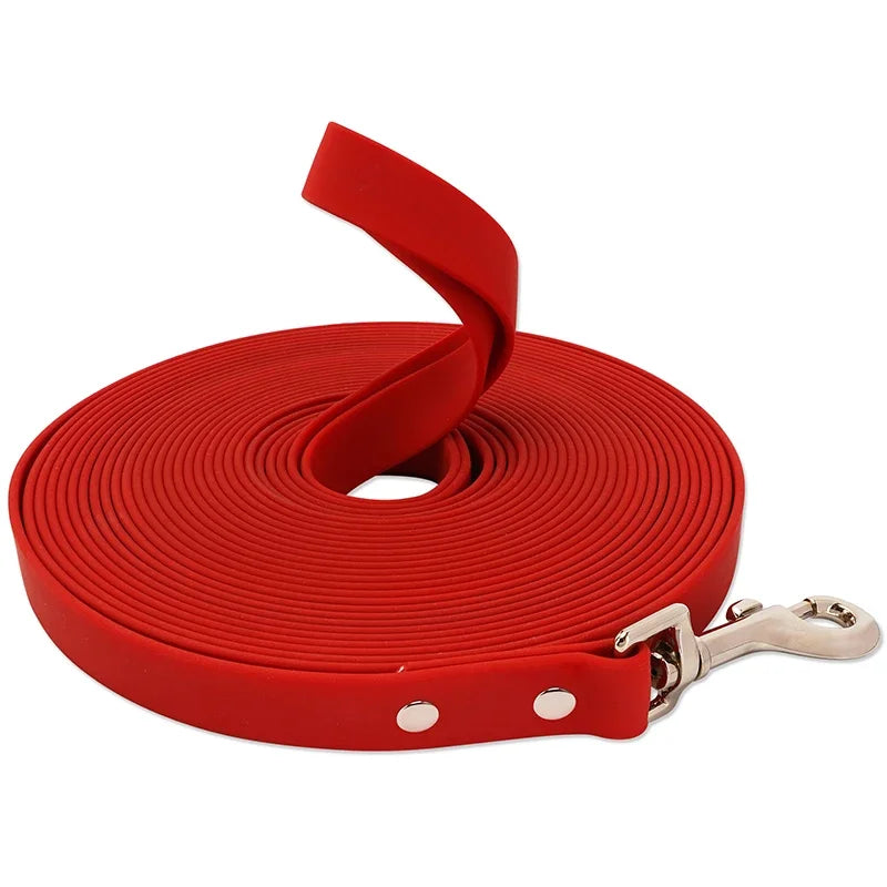 Livepetsme Waterproof Dog Leash PVC Easy Clean Walking Lead
