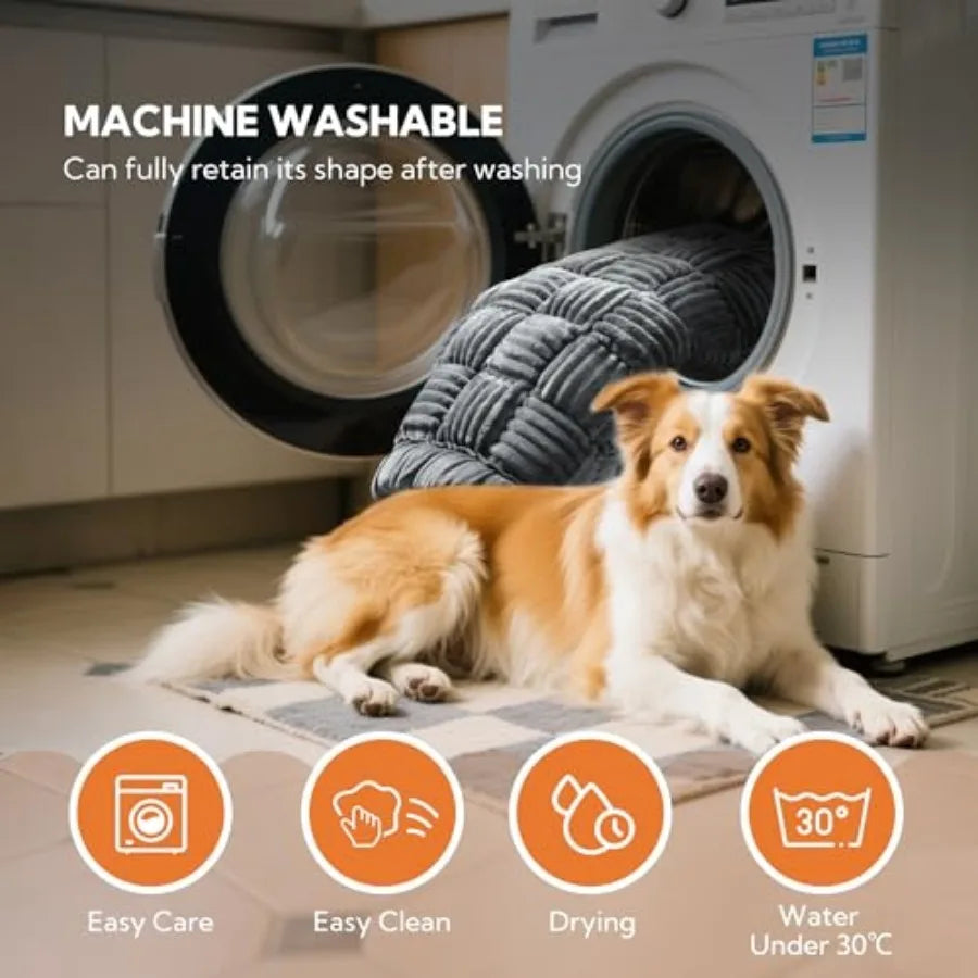 Backseat Pet Bed Mat for Car NonSlip Travel Pet Mat