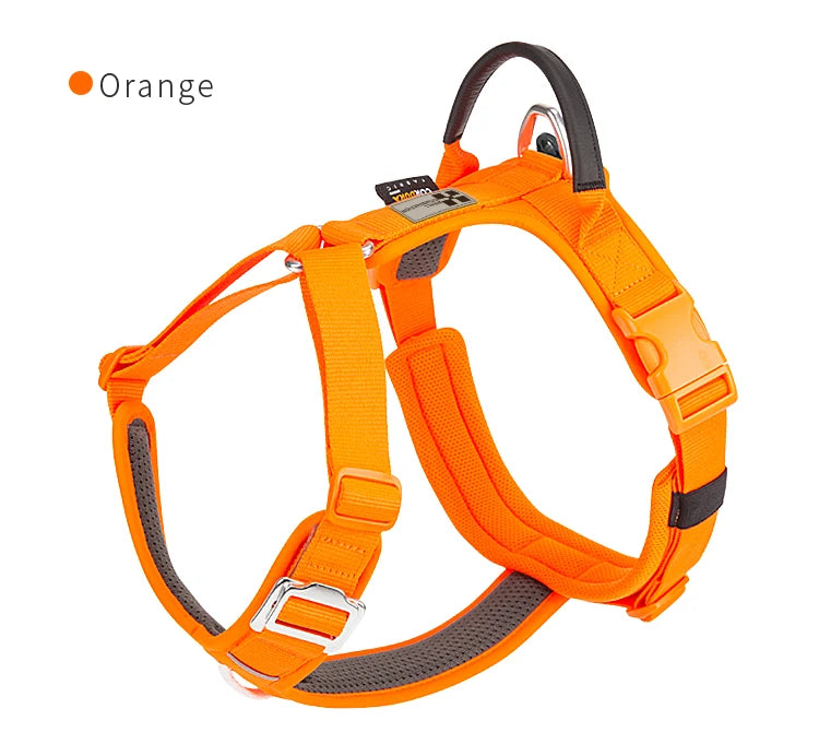 Small No Pull Reflective Nylon Dog Harness Adjustable Fit