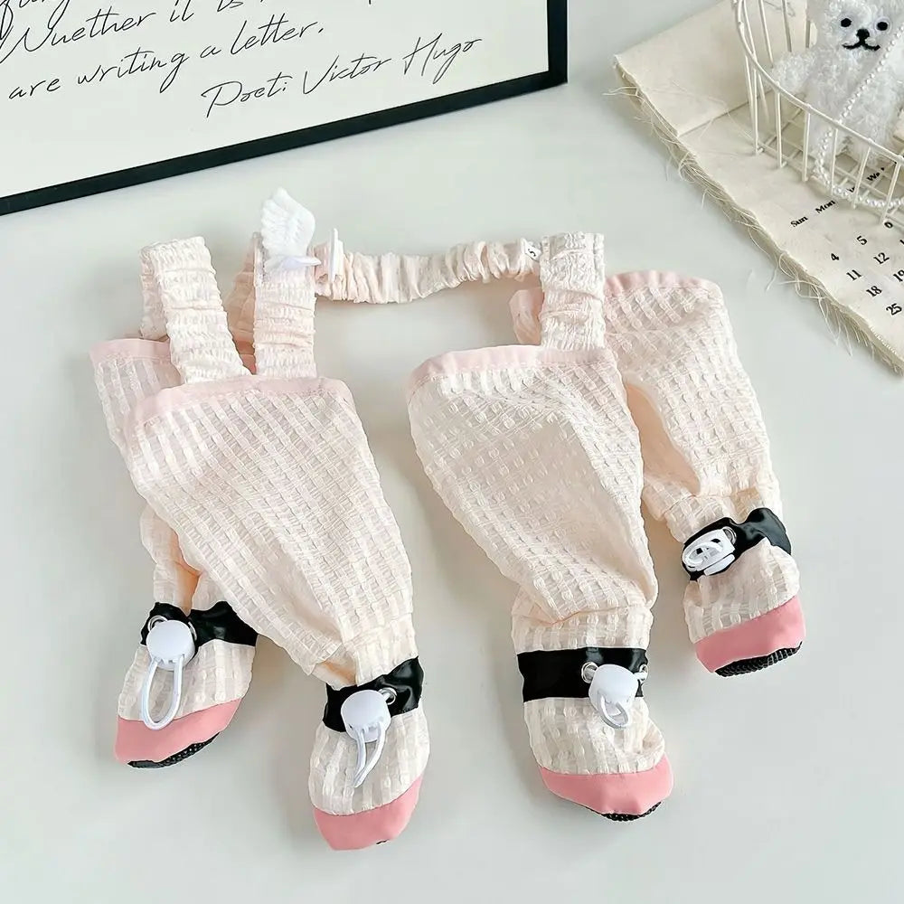 Dog Four Legged Pants For Outdoor Walks Anti Slip Jumpsuit