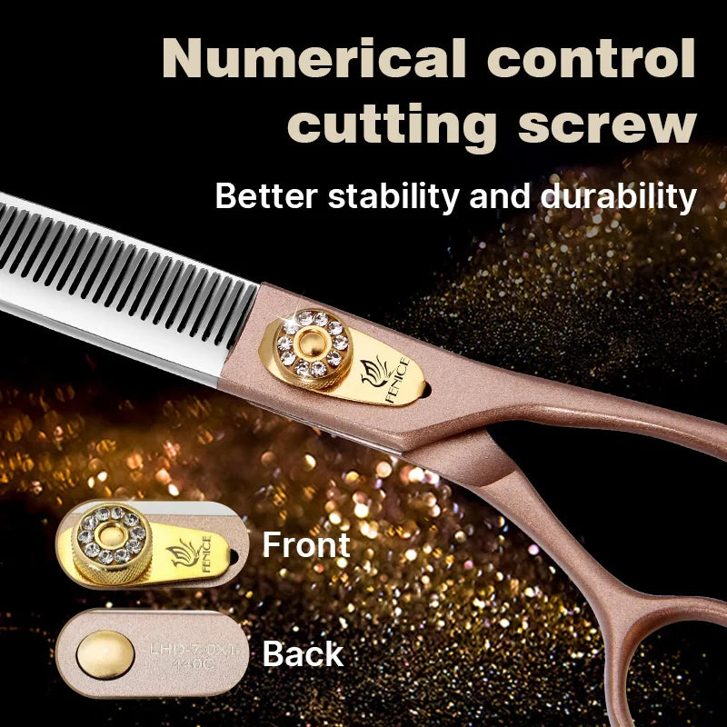 Fenice JP440C Thinning Scissors For Pets 35 Percent Thinning Rate
