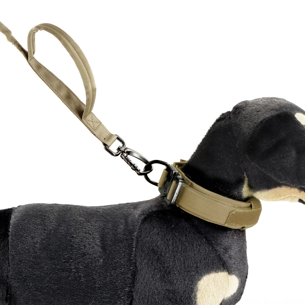 PETRAVELCN Military Dog Leash Adjustable With Quick Release Handles