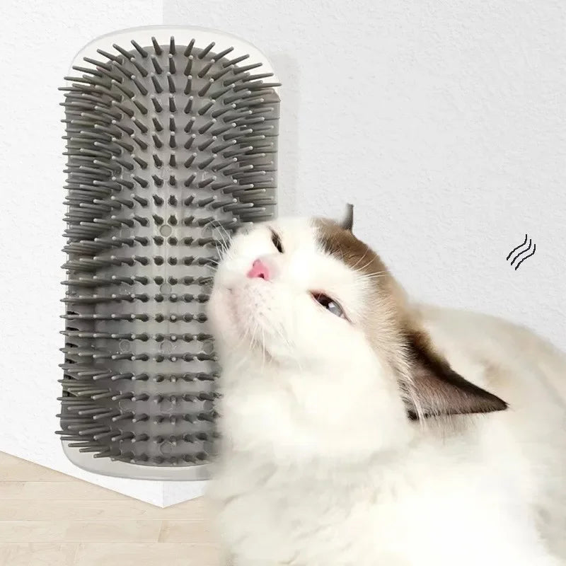 High Concerned Cat Corner Massager Brush For Hair Removal