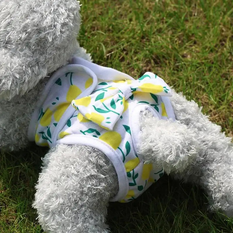 NONECN Dog Diapers Physiological Pant Washable Pet Underwear