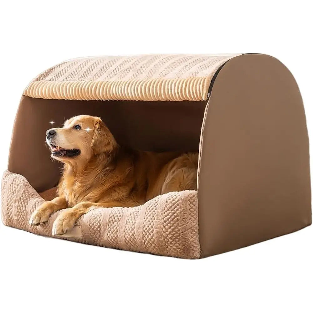 Household Memory Foam Pet Bed Cave For Dogs And Cats