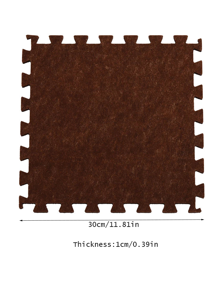 Cat Dog Toy Felt Pom Splicing Tunnel Collapsible Kitten Nest