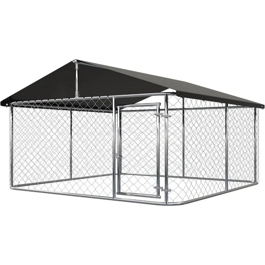 Pet Harmony Supplies Dog Kennel Heavy Duty Iron Fence