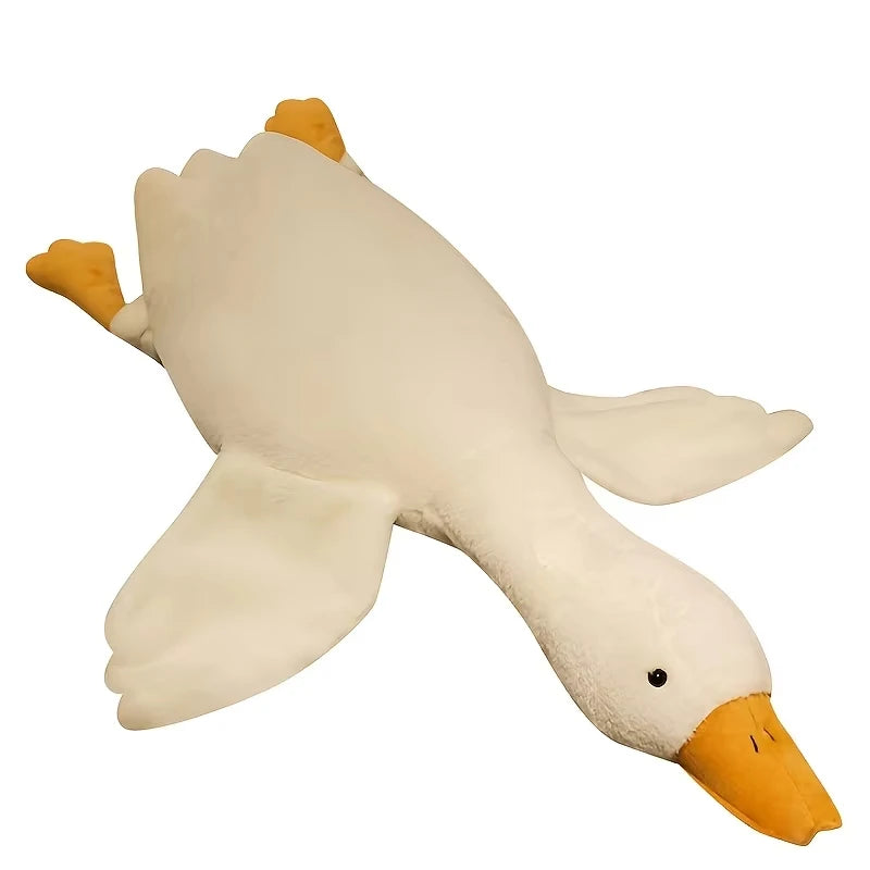 Plush Duck Dog Toy Chew and Play Realistic Durable Design