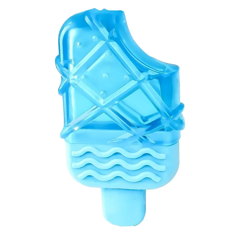 Freezable Ice Pop Dog Chew Toy Water Filled Cooling Teether