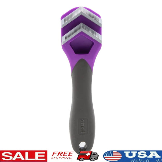 Pet Harmony Supplies Ergonomic Cat De Shedding Tool