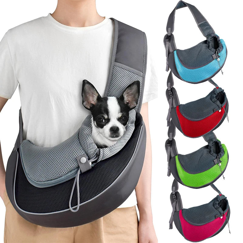 Breathable Pet Carrier Backpack Mesh For Small Dogs And Cats