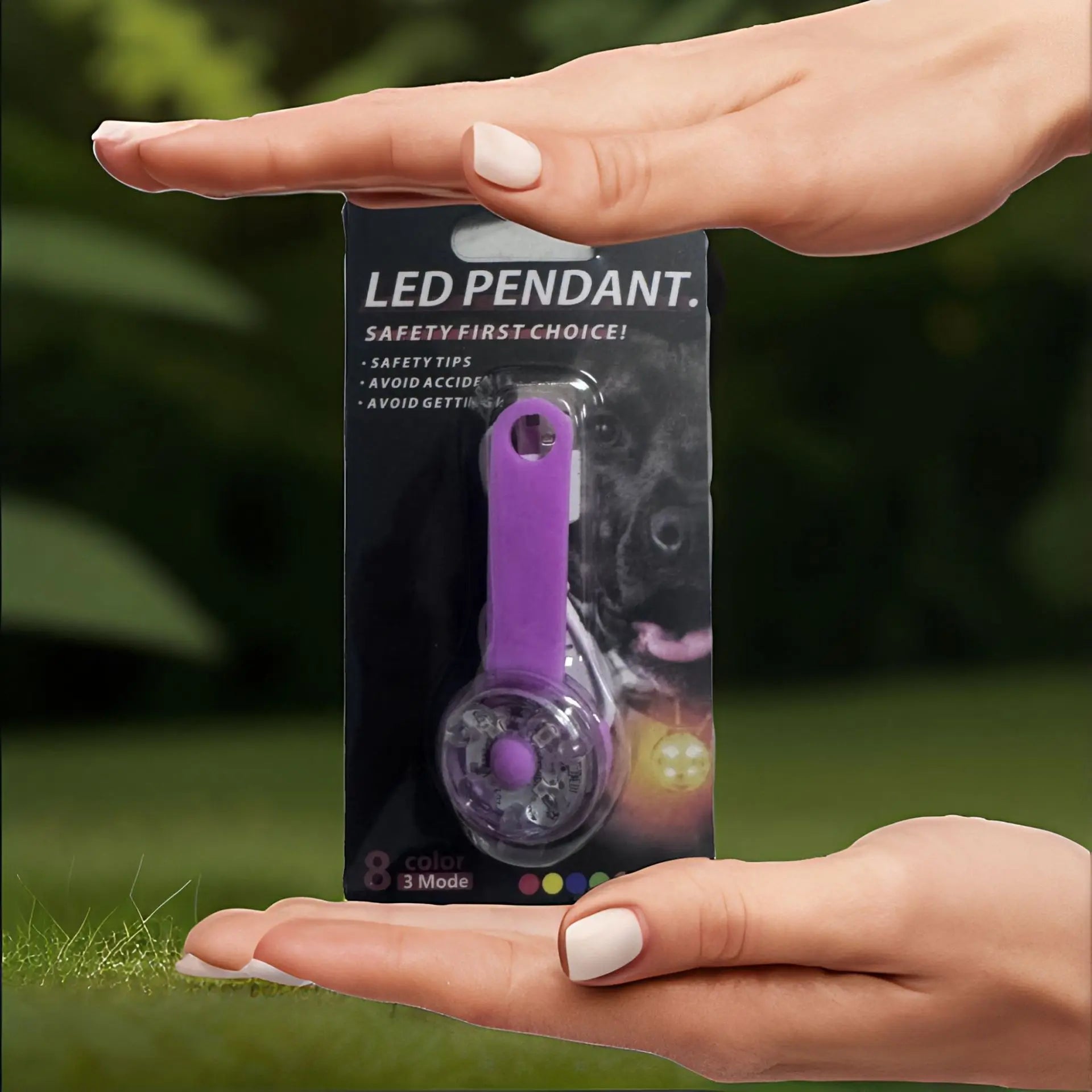 Guangdong LED Pet Tracking Pendant For Dogs USB Rechargeable Light