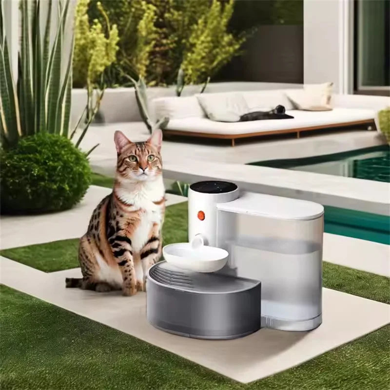 CE Pouring Cat Water Dispenser Flowing Water Charging Automatic Water Feeder Pet Dog Water Dispenser Pet Water Dispenser
