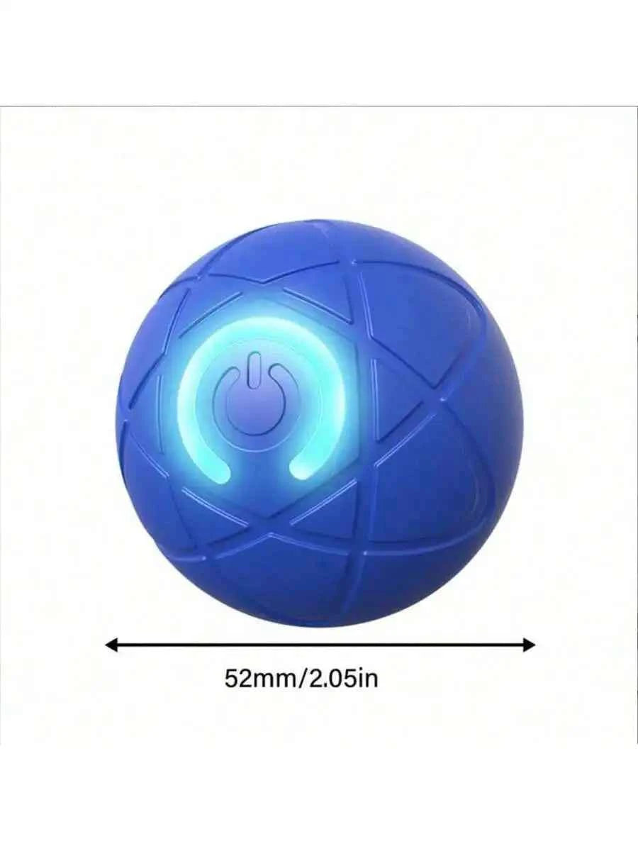Automatic Dog Ball Toy Vibrating Interactive Moving Ball USB Rechargeable For Small Dogs