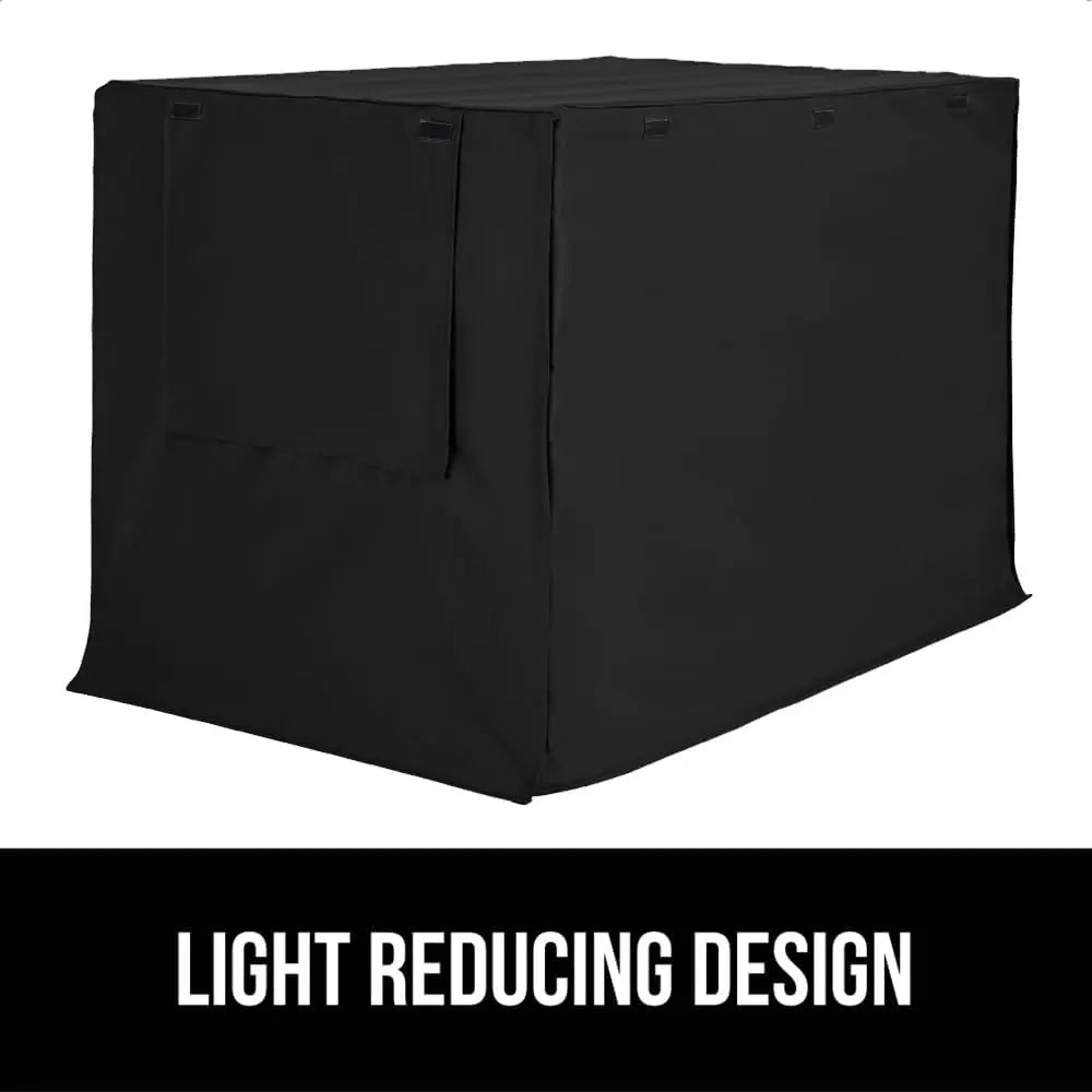 Durable Dog Crate Cover Breathable Mesh Windows All Sides Open