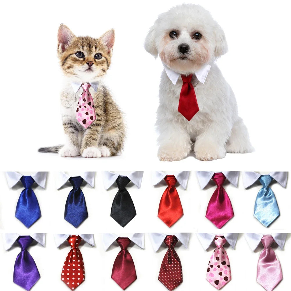 Pet Formal Necktie Tuxedo Bow Tie For Dogs And Cats