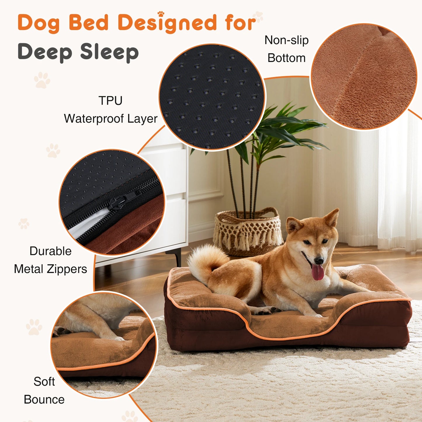 Zhejiang Hign Concerned Chemical Orthopedic Dog Bed Plush