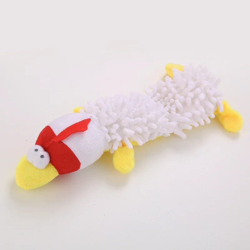Durable Plush Dog Toy For Small Breeds Squeaky Chew Toy