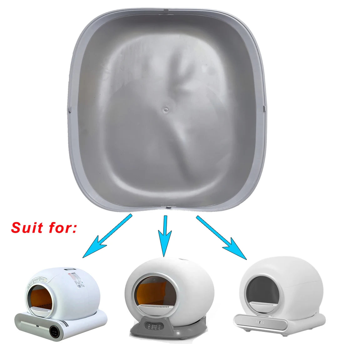 Silicone Pad For Automatic Cat Litter Box Accessories