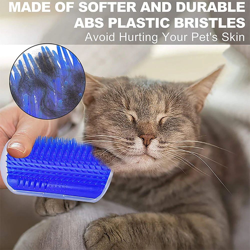 High Concerned Cat Corner Massager Brush For Hair Removal