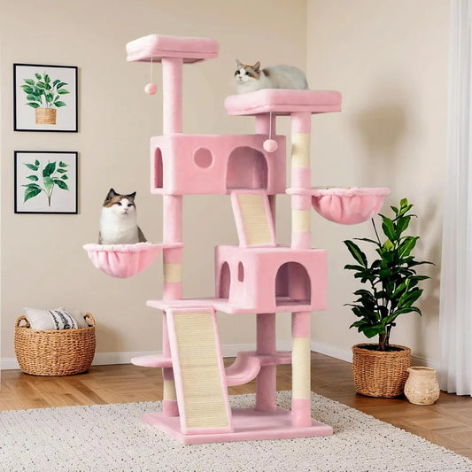 Pet Harmony Supplies Cat Tree Tower Indoor Multi Level